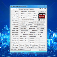 Karta graficzna HD6750 1GB / 1024MB 128BIT GDDR5 dla serii AMD ATI HD6700 6